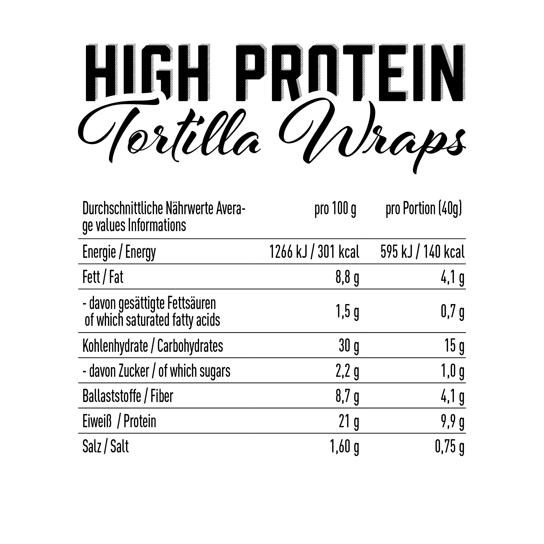 GOT7 Protein Tortilla Wraps, 280g